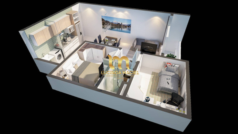 Imagem Apartamento à Venda, 46 m² em Parque São Vicente - São Vicente Imagem Apartamento à Venda, 46 m² em Parque São Vicente - São Vicente