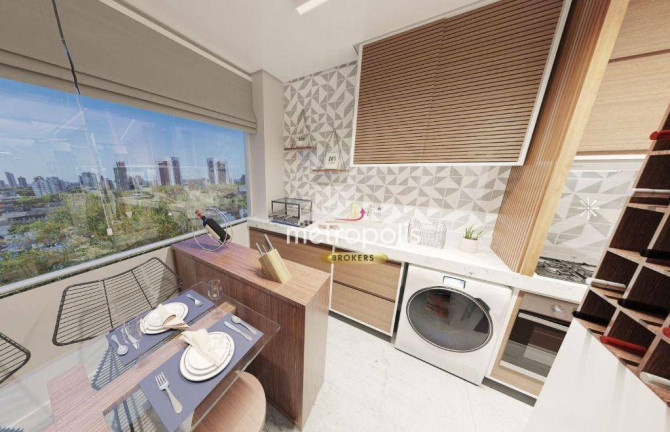 Imagem Apartamento com 2 Quartos à Venda, 44 m² em Jardim - Santo André