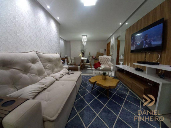 Imagem Apartamento com 3 Quartos à Venda, 130 m² em Canto Do Forte - Praia Grande