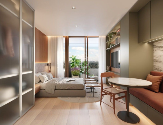 Imagem Apartamento com 1 Quarto à Venda, 31 m² em Sumaré - São Paulo
