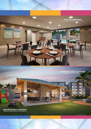 Imagem Apartamento com 2 Quartos à Venda,  em Papagaio - Feira De Santana