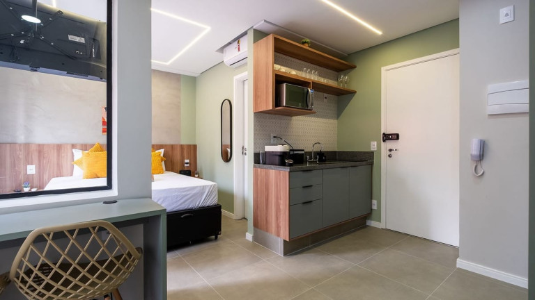 Imagem Apartamento com 1 Quarto para Alugar, 24 m² em Pinheiros - São Paulo