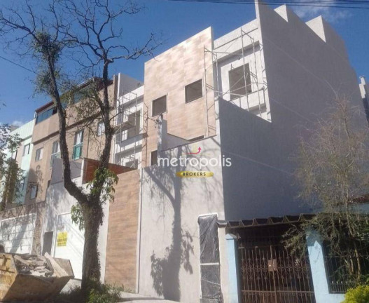 Apartamento com 2 Quartos à Venda, 60 m² em Vila Linda - Santo André