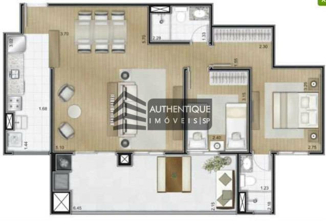 Imagem Apartamento com 3 Quartos à Venda, 94 m² em Vila Valparaíso - Santo André Imagem Apartamento com 3 Quartos à Venda, 94 m² em Vila Valparaíso - Santo André