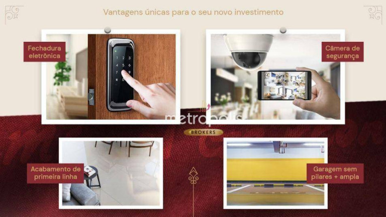 Imagem Apartamento com 2 Quartos à Venda, 52 m² em Santa Maria - Santo André