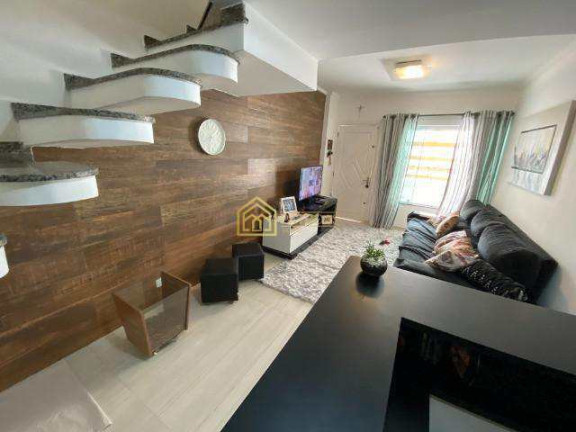 Imagem Casa com 3 Quartos à Venda, 115 m² em Vila Linda - Santo André Imagem Casa com 3 Quartos à Venda, 115 m² em Vila Linda - Santo André