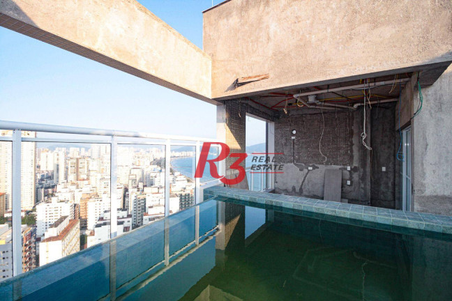 Imagem Cobertura com 4 Quartos à Venda, 285 m² em Boqueirão - Santos Imagem Cobertura com 4 Quartos à Venda, 285 m² em Boqueirão - Santos