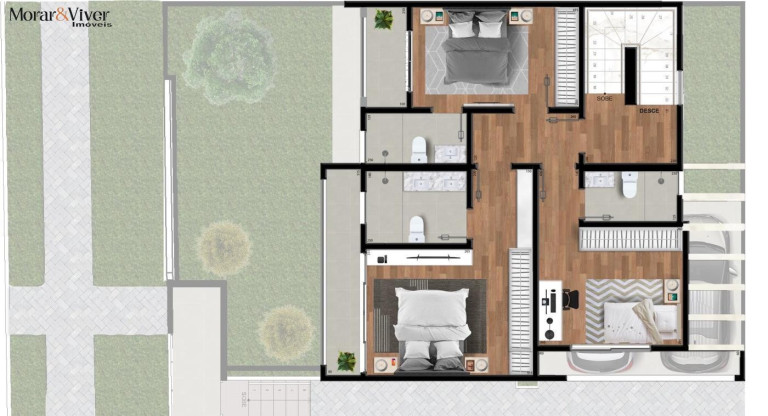 Imagem Casa com 3 Quartos à Venda, 206 m² em Bom Retiro - Curitiba