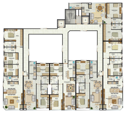 Imagem Apartamento com 3 Quartos à Venda, 125 m² em Centro - Capao Da Canoa Imagem Apartamento com 3 Quartos à Venda, 125 m² em Centro - Capao Da Canoa