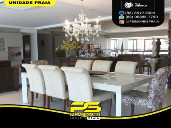Imagem Apartamento com 5 Quartos à Venda, 316 m² em Miramar - João Pessoa
