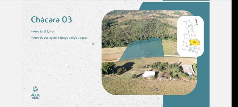 Imagem Chácara com 2 Quartos à Venda, 24.000 m² em Gameleira De Goiás