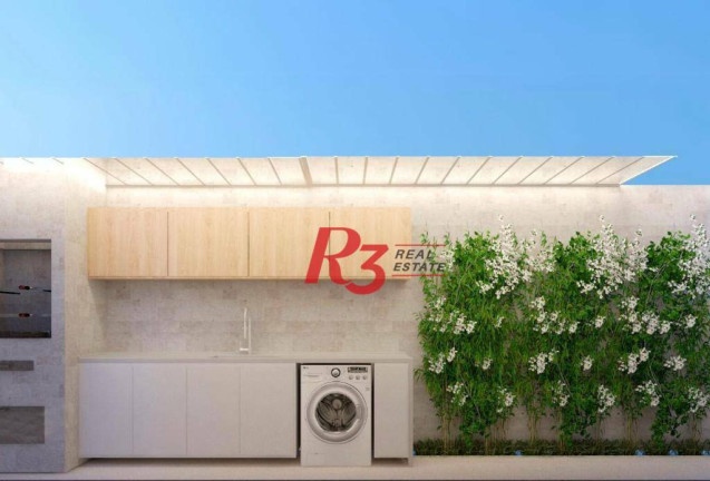 Imagem Casa com 3 Quartos à Venda, 260 m² em Campo Grande - Santos Imagem Casa com 3 Quartos à Venda, 260 m² em Campo Grande - Santos