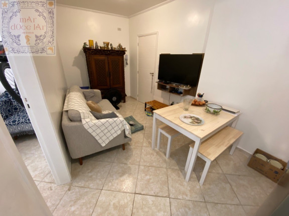 Imagem Apartamento com 1 Quarto à Venda, 43 m² em José Menino - Santos
