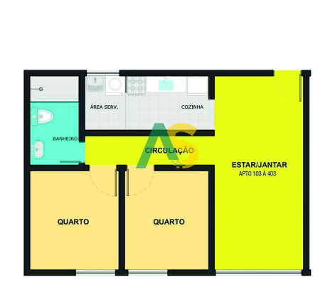 Imagem Imóvel com 2 Quartos à Venda, 49 m² em Barra De Jangada - Jaboatão Dos Guararapes Imagem Imóvel com 2 Quartos à Venda, 49 m² em Barra De Jangada - Jaboatão Dos Guararapes