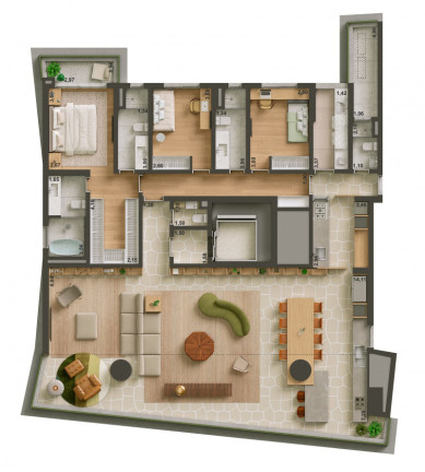 Imagem Apartamento com 4 Quartos à Venda, 265 m² Imagem Apartamento com 4 Quartos à Venda, 265 m²