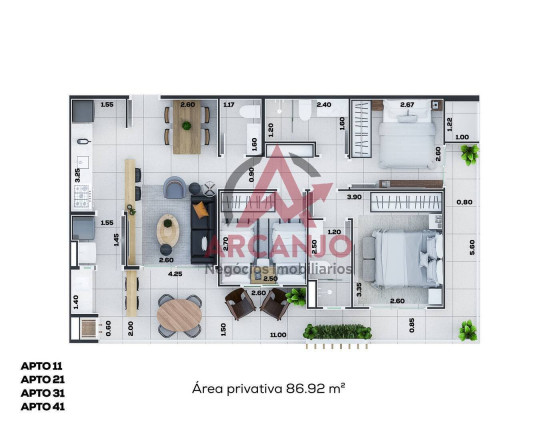 Imagem Apartamento com 3 Quartos à Venda, 91 m² em Itagua - Ubatuba Imagem Apartamento com 3 Quartos à Venda, 91 m² em Itagua - Ubatuba