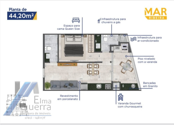 Imagem Apartamento com 1 Quarto à Venda, 37 m² em Saco Da Ribeira - Ubatuba Imagem Apartamento com 1 Quarto à Venda, 37 m² em Saco Da Ribeira - Ubatuba