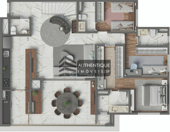 Imagem Apartamento com 3 Quartos à Venda, 125 m² em Ipiranga - São Paulo