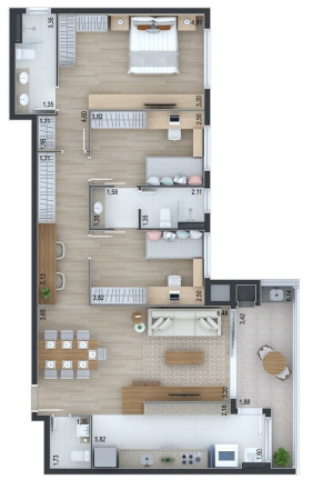 Imagem Apartamento com 2 Quartos à Venda, 90 m² em Ahú - Curitiba Imagem Apartamento com 2 Quartos à Venda, 90 m² em Ahú - Curitiba