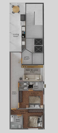 Imagem Apartamento com 2 Quartos à Venda, 82 m² em Perequê - Porto Belo