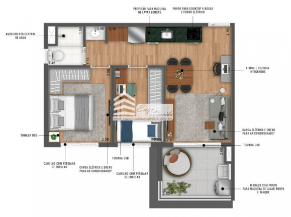Imagem Apartamento com 2 Quartos à Venda, 46 m² em Saúde - São Paulo Imagem Apartamento com 2 Quartos à Venda, 46 m² em Saúde - São Paulo