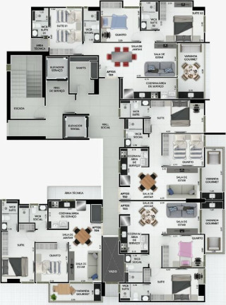 Imagem Apartamento com 3 Quartos à Venda, 80 m² em Bessa - João Pessoa