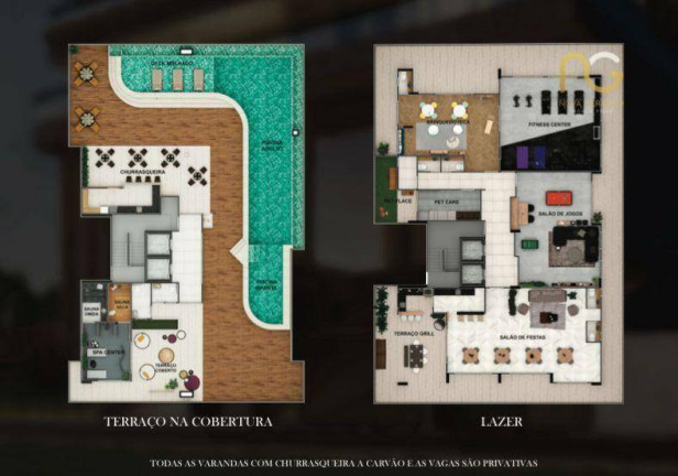 Imagem Apartamento com 2 Quartos à Venda, 87 m² em Canto Do Forte - Praia Grande
