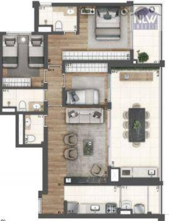 Imagem Apartamento com 3 Quartos à Venda, 107 m² em Ipiranga - São Paulo