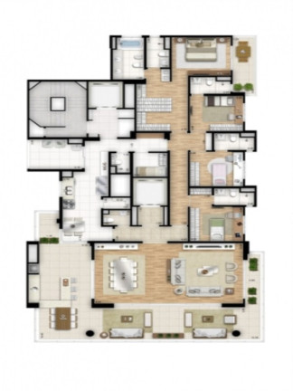 Imagem Apartamento com 4 Quartos à Venda, 283 m² em Moema - São Paulo