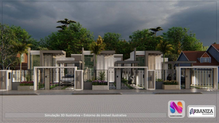 Imagem Casa com 3 Quartos à Venda, 86 m² em Universitário - Tijucas