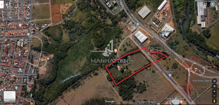 Terreno à Venda, 39.231 m² em Jardim Eneides Industrial - Nova Odessa
