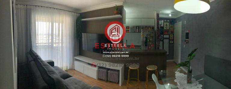 Imóvel com 2 Quartos à Venda, 53 m² em Loteamento Villa Branca - Jacareí