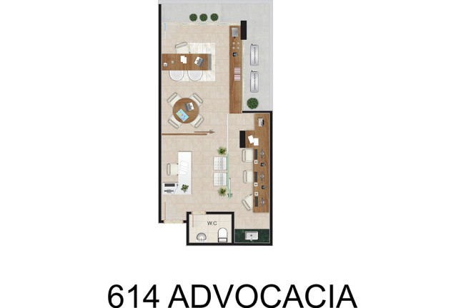 Imagem Sala Comercial à Venda, 45 m² em Mata Da Praia - Vitória