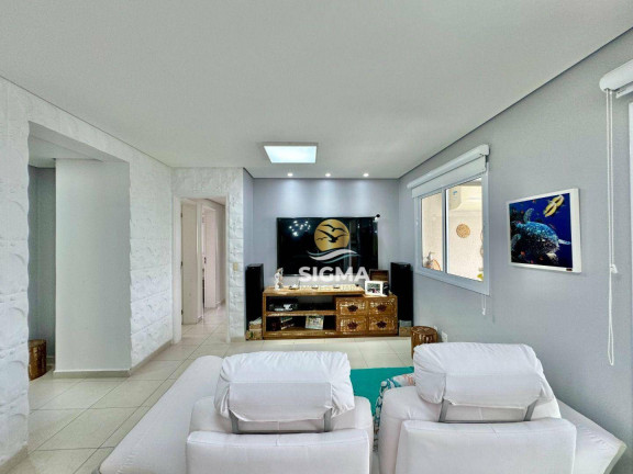 Imagem Apartamento com 3 Quartos à Venda, 134 m² em Jardim Astúrias - Guarujá