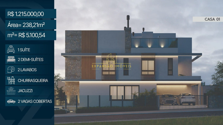 Imagem Casa com 3 Quartos à Venda, 200 m² em Pedra Branca - Palhoça Imagem Casa com 3 Quartos à Venda, 200 m² em Pedra Branca - Palhoça