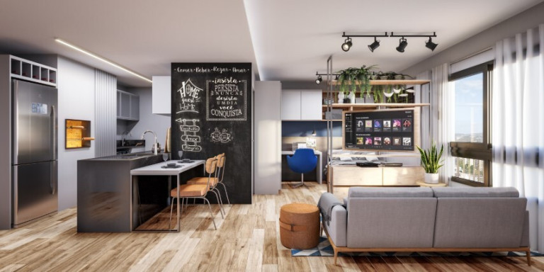 Imagem Loft com 1 Quarto à Venda, 34 m² em Floresta - Porto Alegre