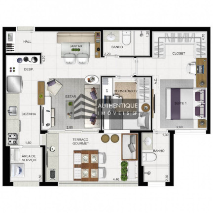 Imagem Apartamento com 2 Quartos à Venda, 68 m² em Vila Suzana - São Paulo Imagem Apartamento com 2 Quartos à Venda, 68 m² em Vila Suzana - São Paulo