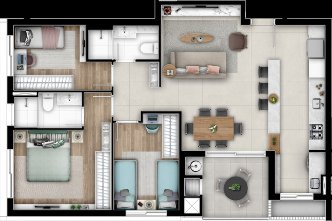 Imagem Apartamento com 3 Quartos à Venda, 147 m² em Cabral - Curitiba Imagem Apartamento com 3 Quartos à Venda, 147 m² em Cabral - Curitiba