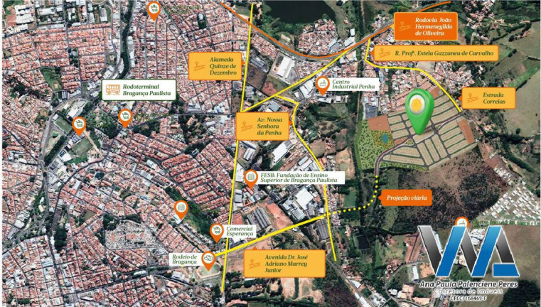 Imagem Terreno à Venda, 140 m² em Sol Nascente - Bragança Paulista Imagem Terreno à Venda, 140 m² em Sol Nascente - Bragança Paulista