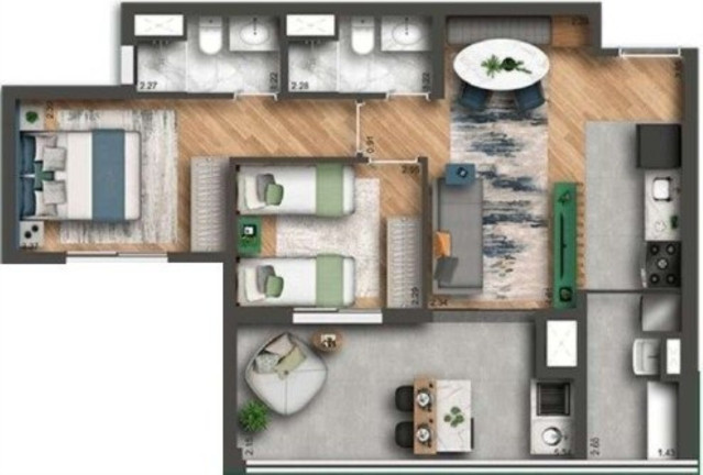 Imagem Imóvel com 3 Quartos à Venda, 69 m² em Vila Firmiano Pinto - São Paulo Imagem Imóvel com 3 Quartos à Venda, 69 m² em Vila Firmiano Pinto - São Paulo