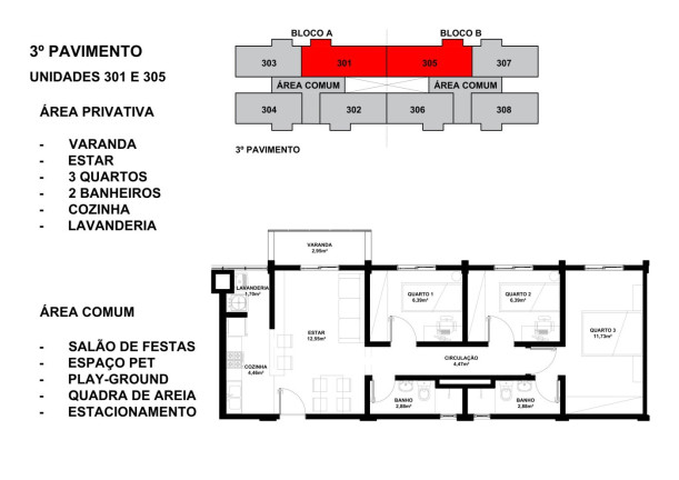 Imagem Apartamento com 2 Quartos à Venda, 52 m² em Paloma - Colombo