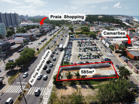 Imagem Terreno para Alugar, 585 m² em Ponta Negra - Natal Imagem Terreno para Alugar, 585 m² em Ponta Negra - Natal