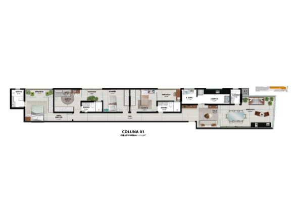 Imagem Apartamento com 4 Quartos à Venda, 139 m² em Praia Do Morro - Guarapari Imagem Apartamento com 4 Quartos à Venda, 139 m² em Praia Do Morro - Guarapari