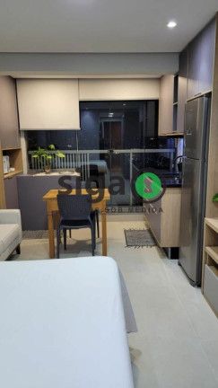 Apartamento com 1 Quarto para Alugar, 25 m² em Santo Amaro - São Paulo