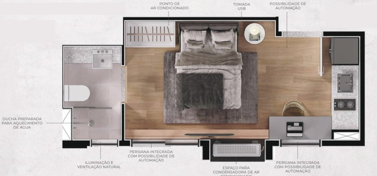 Imagem Apartamento com 1 Quarto à Venda, 100 m² em Jardins - São Paulo