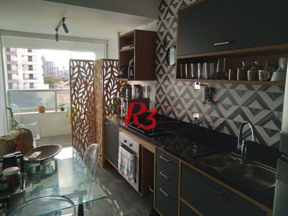 Apartamento com 2 Quartos à Venda, 70 m² em Embaré - Santos