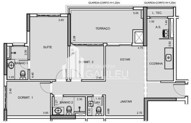 Imagem Apartamento com 3 Quartos à Venda, 87 m² em Jardim Guanabara - Campinas