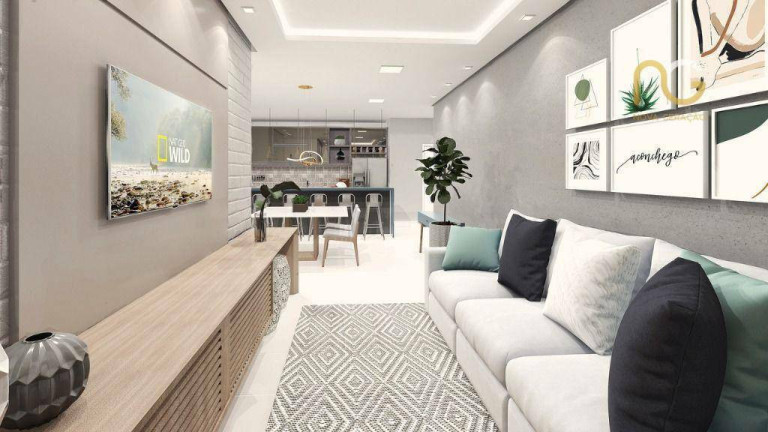 Imagem Apartamento com 3 Quartos à Venda, 115 m² em Vila Assunção - Praia Grande Imagem Apartamento com 3 Quartos à Venda, 115 m² em Vila Assunção - Praia Grande