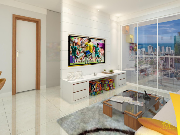 Imagem Apartamento com 1 Quarto à Venda, 35 m² em Praia De Itaparica - Vila Velha
