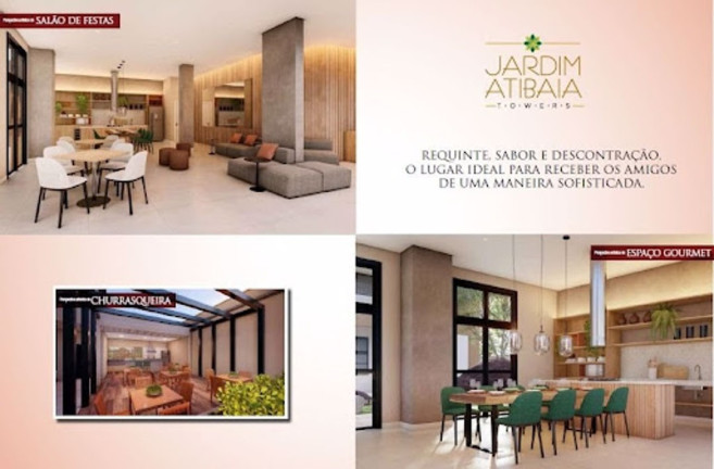 Imagem Apartamento com 2 Quartos à Venda, 69 m² em Alvinópolis - Atibaia